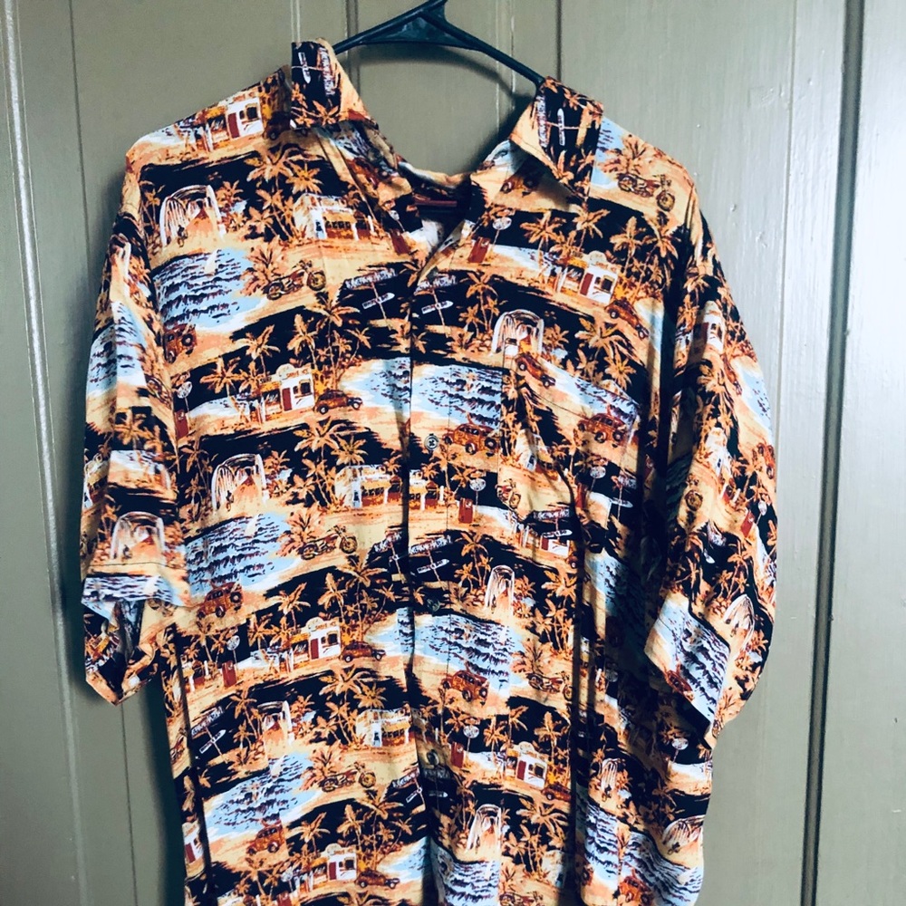 Men’s Hawaiian Beach button down